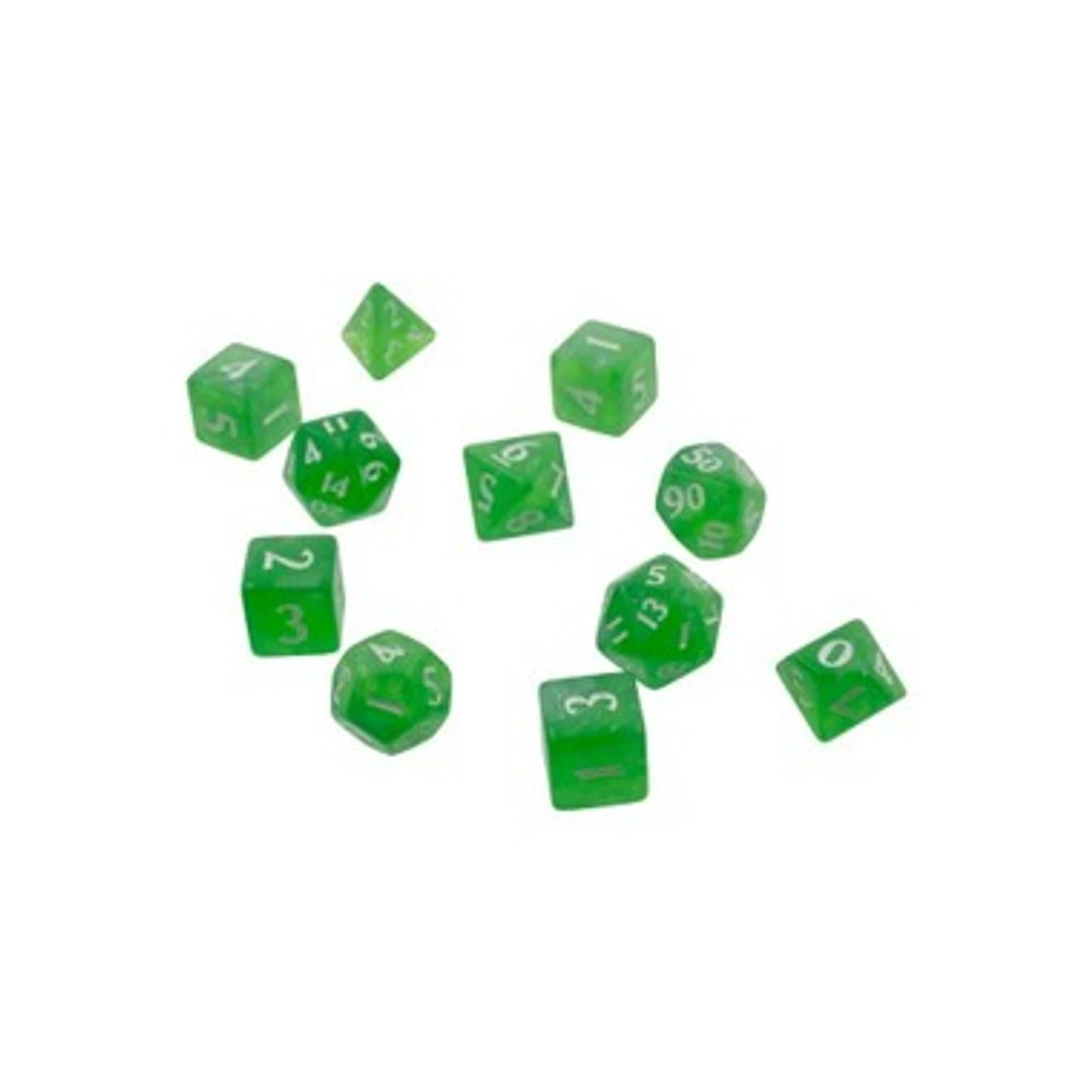 Ultra Pro Dice: Lime Green - Eclipse Dice Set (11) 1 Ultra Pro Dice: Lime Green - Eclipse Dice Set (11)
