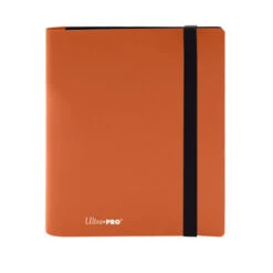 Ultra Pro Binder: 4-Pocket Eclipse - Pumpkin Orange