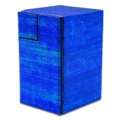 Ultra Pro M2 Mermaid Scale 100+ Deck Box -Ultra Pro 15121 M2Box100 LimitedMermaid Aerial Back AngleLeft