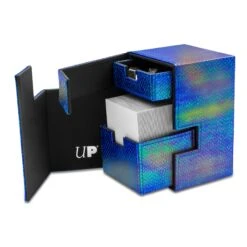 Ultra Pro M2 Mermaid Scale 100+ Deck Box -Ultra Pro 15121 M2Box100 LimitedMermaid Aerial Open