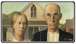 Ultra Pro Fine Art American Gothic Standard Gaming Playmat Mousepad By Grant Wood
