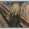 Ultra Pro Fine Art The Scream Standard Gaming Playmat Mousepad By Edvard Munch