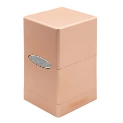 Ultra Pro Metallic Satin Tower Deck Box -Ultra Pro 15265 DP SatinTower RoseGold