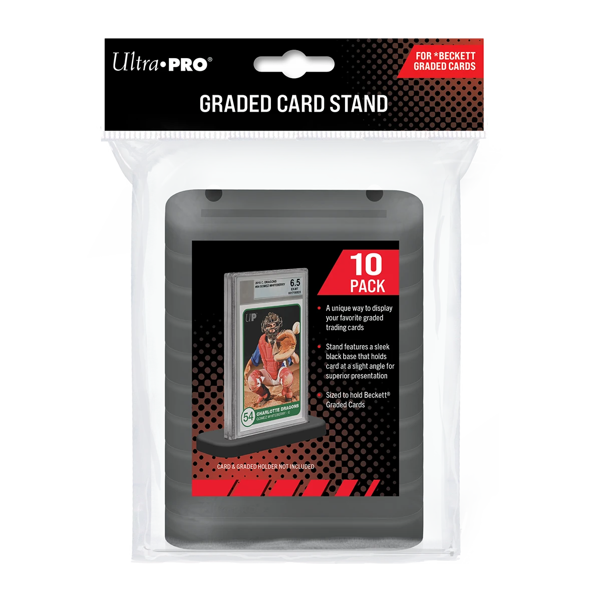 Ultra Pro Beckett Graded Card Stands (10ct) 1 Ultra Pro Beckett Graded Card Stands (10ct)