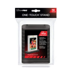 Ultra Pro ONE-TOUCH Stands -Ultra Pro 15738 AW14953 Poly OneTouch Stand 180pt Front