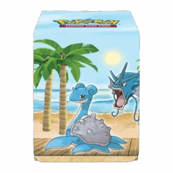 Ultra Pro Gallery Series Seaside Alcove Flip Deck Box For Pokémon -Ultra Pro 15766 AlcoveBox PKM GallerySeries Seaside Front