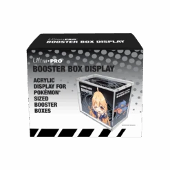Ultra Pro Acrylic Booster Box Display For Pokémon -Ultra Pro 15767 BoosterBoxDisplay Front Pkg