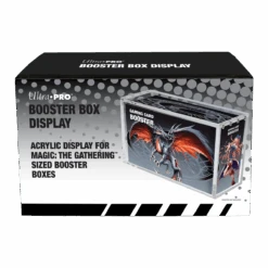 Ultra Pro Acrylic Booster Box Display For Magic: The Gathering -Ultra Pro 15768 BoosterBoxDisplay MTGSize Gen Front Pkg