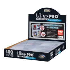 Front Page -Ultra Pro 15848 4Pkt Disp SecurePlatinumPg