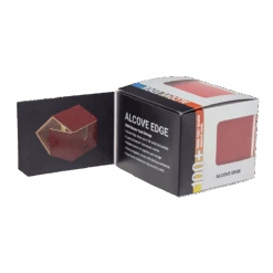 Ultra Pro Vivid Deluxe Alcove Edge Deck Box -Ultra Pro 15930 DB Vivid Deluxe Edge Red poly back open