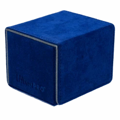 Ultra Pro Vivid Deluxe Alcove Edge Deck Box -Ultra Pro 15931 DB Vivid Deluxe Edge Blue side1