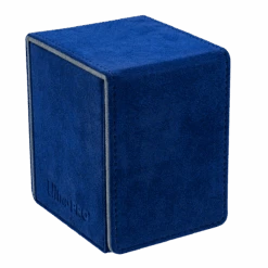 Ultra Pro Vivid Deluxe Alcove Flip Deck Box -Ultra Pro 15933 DB Vivid Deluxe Flip Blue side1