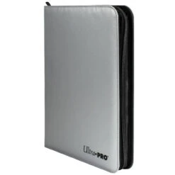 Ultra Pro Binder: Silver - Zippered (9-Pocket)