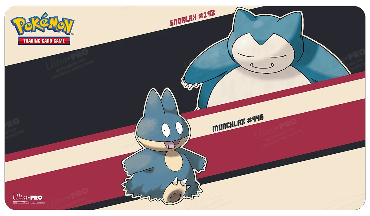 Ultra Pro Snorlax And Munchlax Standard Gaming Playmat Mousepad For Pokemon 1 Ultra Pro Snorlax And Munchlax Standard Gaming Playmat Mousepad For Pokemon