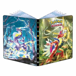 Ultra Pro Scarlet And Violet Koraidon And Miraidon 9-Pocket Portfolio For Pokémon