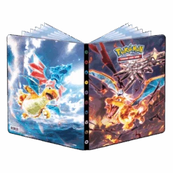 Ultra Pro Scarlet And Violet Charizard And Dragonite 9-Pocket Portfolio For Pokémon
