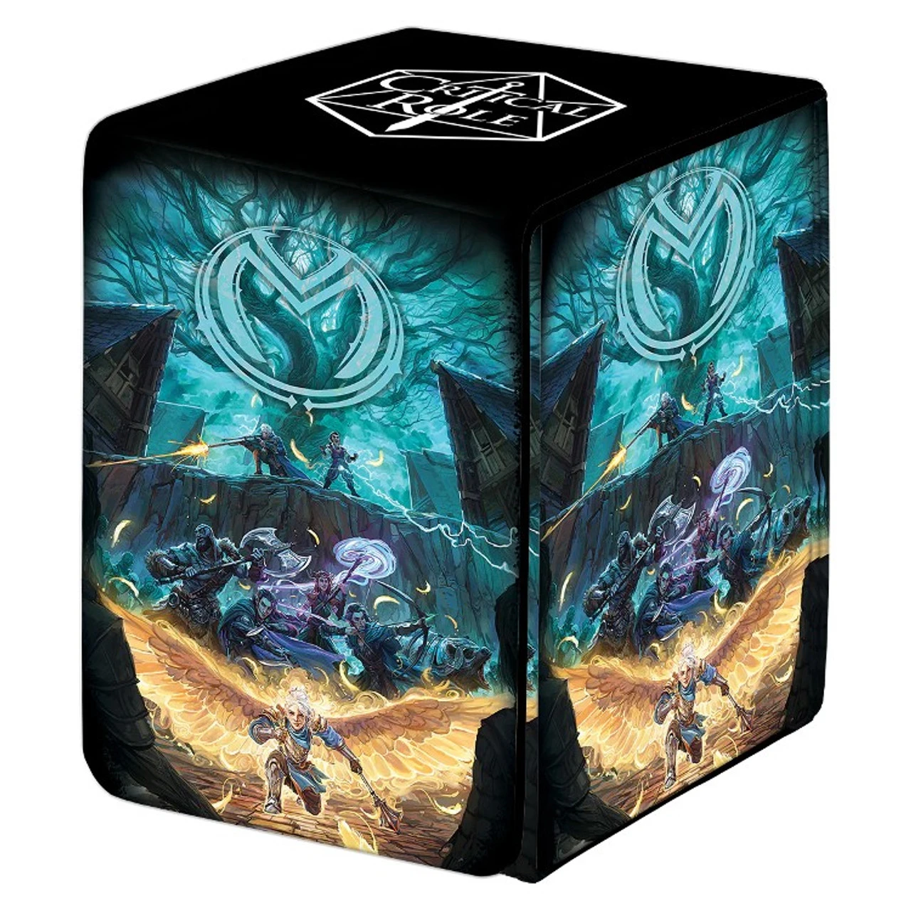 Ultra Pro Deck Box: Critical Role Vox Machina Art - Bells Hells - Printed Leatherette (Alcove Flip) 1 Ultra Pro Deck Box: Critical Role Vox Machina Art - Bells Hells - Printed Leatherette (Alcove Flip)