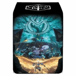 Ultra Pro Critical Role Bells Hells Vox Machina Art Printed Leatherette Alcove Deck Box -Ultra Pro 16094 Alcove DB CriticalRole Front