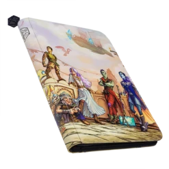 Ultra Pro Critical Role Bells Hells Team Lineup Printed Leatherette Book Folio -Ultra Pro 16097 BookFolio Critical Role spine