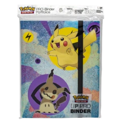 Ultra Pro Pikachu & Mimikyu 9-Pocket PRO-Binder For Pokémon -Ultra Pro 16112 PROBINDER 9PKT PKM PIKACHU MIMIKYU polyfront