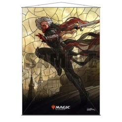 Ultra Pro War Of The Spark (WAR) Stained Glass Planeswalkers Sorin Wall Scroll For Magic: The Gathering