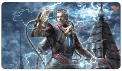 Ultra Pro War Of The Spark (WAR) Ral Zarek Alt Art Standard Gaming Playmat For Magic: The Gathering