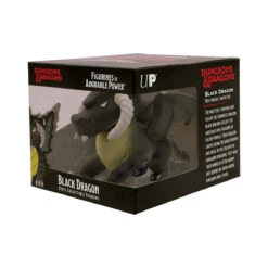 Ultra Pro Figurines Of Adorable Power: Dungeons & Dragons "Black Dragon" -Ultra Pro 18350 FOAP BlackDragon Pkg Side