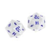 Ultra Pro Heavy Metal Icewind D20 Dice Set (2ct) For Dungeons & Dragons