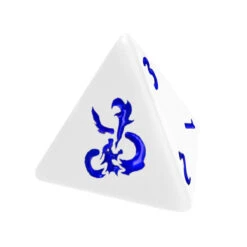 Ultra Pro Heavy Metal Icewind RPG Dice Set (7ct) For Dungeons & Dragons -Ultra Pro 18354 PreciousDice D D White Blue 2