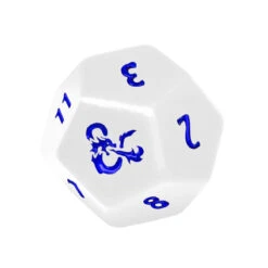 Ultra Pro Heavy Metal Icewind RPG Dice Set (7ct) For Dungeons & Dragons -Ultra Pro 18354 PreciousDice D D White Blue 4