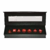 Ultra Pro Heavy Metal Red And White RPG Dice Set (7ct) For Dungeons & Dragons
