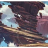 Ultra Pro Zendikar Rising Boulderloft Pathway Standard Gaming Playmat For Magic: The Gathering