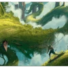 Ultra Pro Zendikar Rising Branchloft Pathway Standard Gaming Playmat For Magic: The Gathering