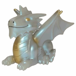 Ultra Pro Figurines Of Adorable Power: Dungeons & Dragons "Silver Dragon"