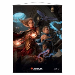 Ultra Pro Strixhaven Will And Rowan Wall Scroll For Magic: The Gathering