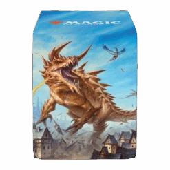 Ultra Pro Adventures In The Forgotten Realms The Tarrasque Alcove Flip Deck Box For Magic: The Gathering -Ultra Pro 18753 AlcoveFlip MTG D D AFR Front