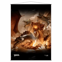 Ultra Pro Cover Series The Rise Of Tiamat Wall Scroll For Dungeons & Dragons