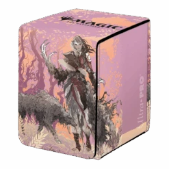 Ultra Pro Innistrad: Midnight Hunt Arlinn, The Pack's Hope Alcove Flip Deck Box For Magic: The Gathering