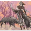 Ultra Pro Innistrad: Midnight Hunt Arlinn The Pack Leader Double-Sided Standard Gaming Playmat For Magic: The Gathering