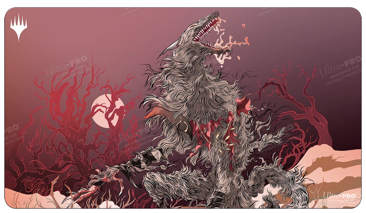 Ultra Pro Innistrad: Midnight Hunt Arlinn The Pack Leader Double-Sided Standard Gaming Playmat For Magic: The Gathering 2 Ultra Pro Innistrad: Midnight Hunt Arlinn The Pack Leader Double-Sided Standard Gaming Playmat For Magic: The Gathering - Image 2