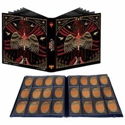 Ultra Pro Innistrad: Crimson Vow Wedding Invitation 12-Pocket PRO-Binder For Magic: The Gathering -Ultra Pro 19203 AW50514 12PktProBinder MTG Innistrad CrimsonVow CardSpread