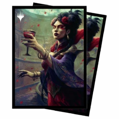 Ultra Pro Innistrad: Crimson Vow Henrika, Infernal Seer Standard Deck Protector Sleeves (100ct) For Magic: The Gathering