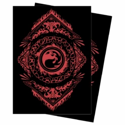 Ultra Pro Mana 7 Mountain Deck Protector Sleeves (100ct) For Magic: The Gathering