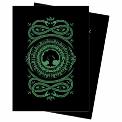 Ultra Pro Mana 7 Forest Deck Protector Sleeves (100ct) For Magic: The Gathering