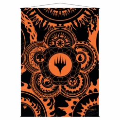 Ultra Pro Mana 7 Color Wheel Wall Scroll For Magic: The Gathering