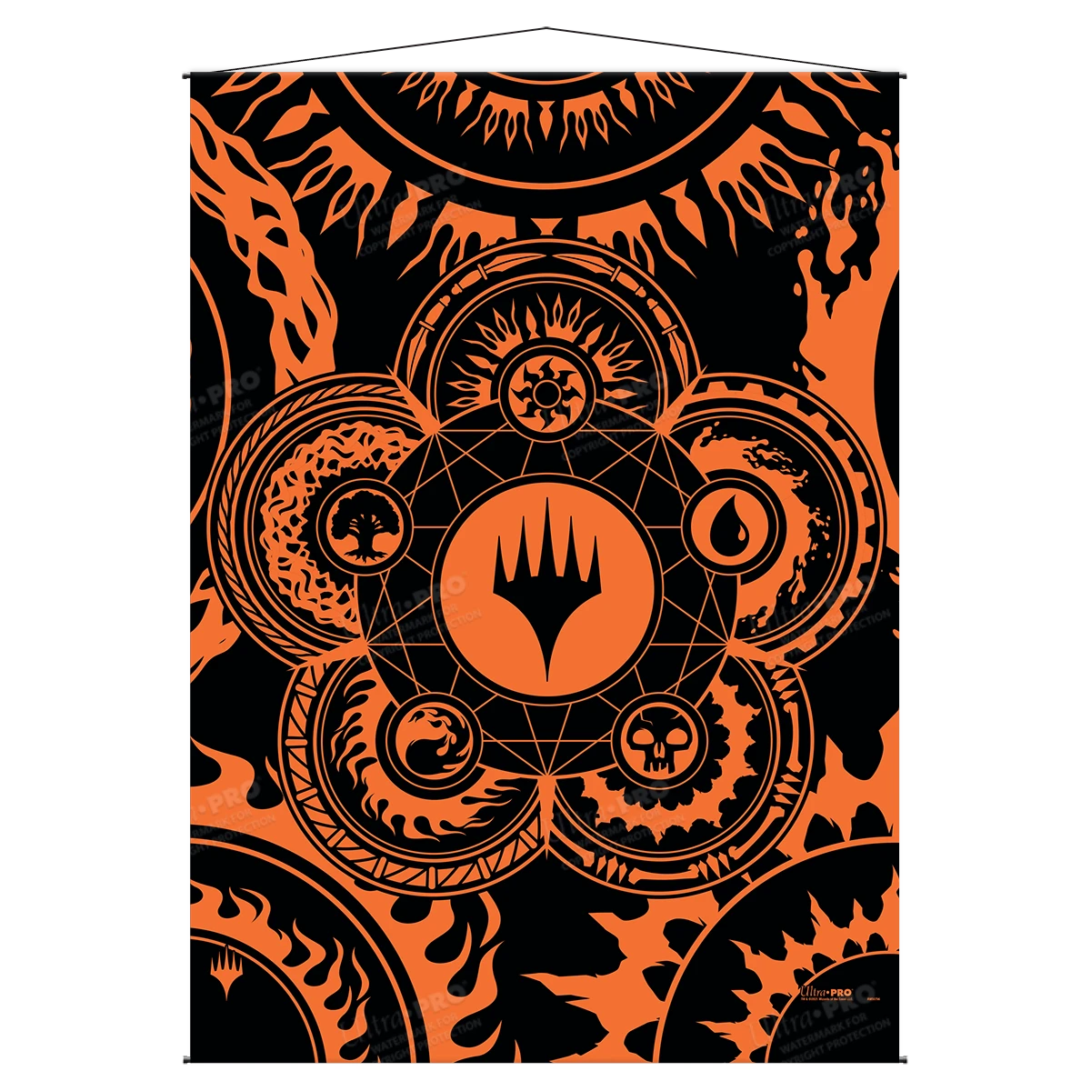 Ultra Pro Mana 7 Color Wheel Wall Scroll For Magic: The Gathering 1 Ultra Pro Mana 7 Color Wheel Wall Scroll For Magic: The Gathering