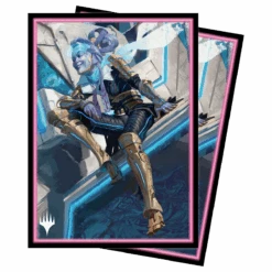 Ultra Pro Kamigawa Neon Dynasty Kotori, Pilot Prodigy Standard Deck Protector Sleeves (100ct) For Magic: The Gathering