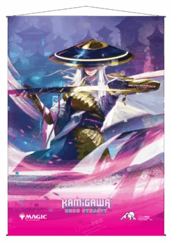 Ultra Pro Kamigawa Neon Dynasty The Wandering Emperor Wall Scroll For Magic: The Gathering