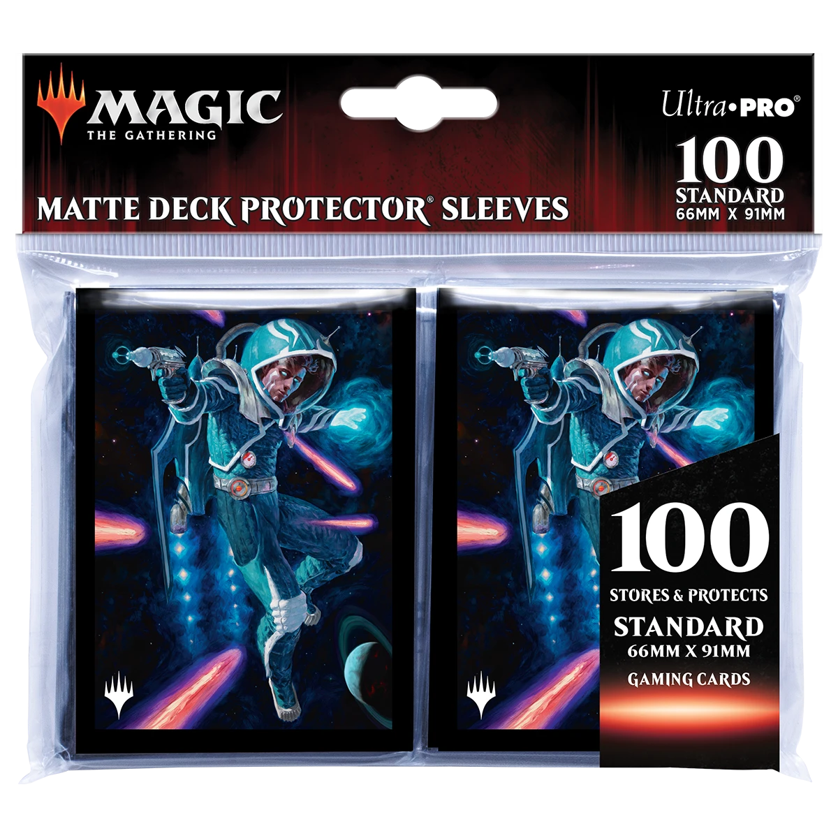 Ultra Pro Unfinity Space Beleren Standard Deck Protector Sleeves (100ct) For Magic: The Gathering 2 Ultra Pro Unfinity Space Beleren Standard Deck Protector Sleeves (100ct) For Magic: The Gathering - Image 2
