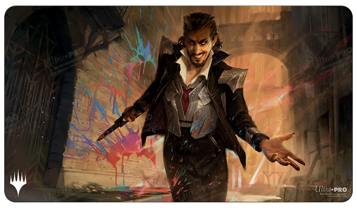 Ultra Pro Streets Of New Capenna Anhelo The Deacon Commander Standard Gaming Playmat For Magic: The Gathering 1 Ultra Pro Streets Of New Capenna Anhelo The Deacon Commander Standard Gaming Playmat For Magic: The Gathering